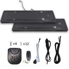 Eletronic Flip Number License Plate Cover Hider Invisible