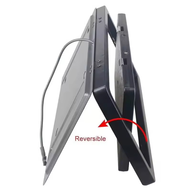 Reversible Car Front Plate Frame Cover With Remote Control