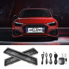 Europe Car License Plate Shutter Curtain Electric