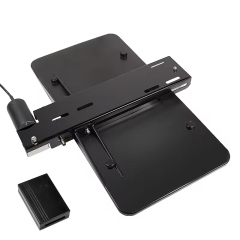 Hidden Under Bumper Retractable Car Plate Holder With Remote