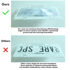 Anti Speed Camera Photo Plate Film Hider License Plate Hide