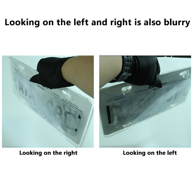 Anti Speed Camera Photo Plate Film Hider License Plate Hide