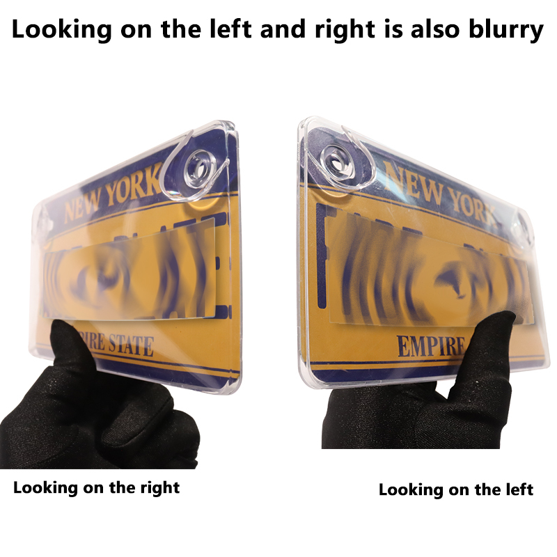 Transpent Plastic Cover License Plate For Motorcycle