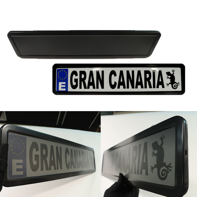 Tint Stealth Vanish Plate Europe Car Number Plate Blocker