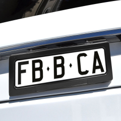 New Zealand & Australia Standard Curtain License Plate Hider