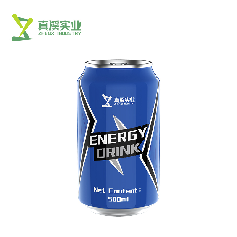 ZhenXi OEM Vitamin C Healthy Energy Drink Blueberry Flavor | Standard Can, 500ml
