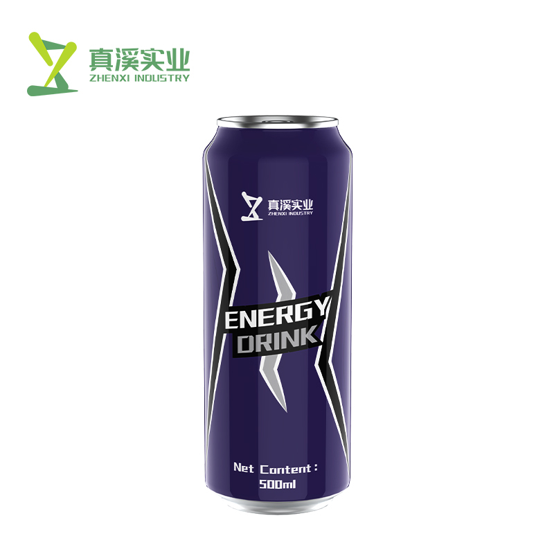 ZhenXi OEM Vitamin C Healthy Energy Drink Grape Flavor | Standard Can, 500ml