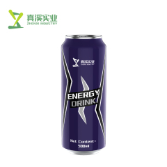 ZhenXi OEM Vitamin C Healthy Energy Drink Grape Flavor | Standard Can, 500ml