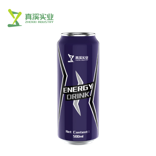ZhenXi OEM Vitamin C Healthy Energy Drink Grape Flavor | Standard Can, 500ml