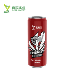 ZhenXi OEM Vitamin C Healthy Energy Drink Strawberry Flavor | Standard Can, 500ml