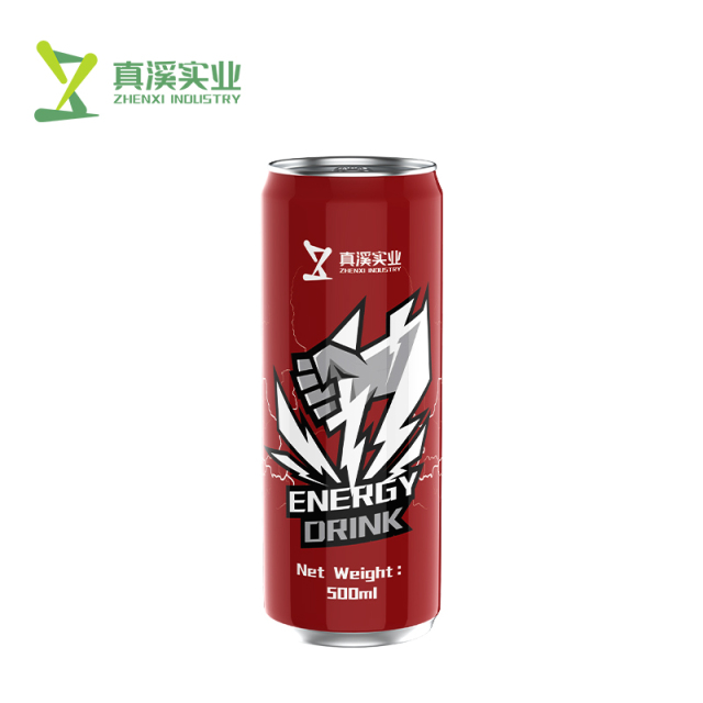 ZhenXi OEM Vitamin C Healthy Energy Drink Strawberry Flavor | Standard Can, 500ml