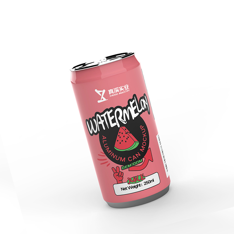 ZhenXi Healthy 100% Fruit Juice Watermelon Flavor 250ML Sleek Can