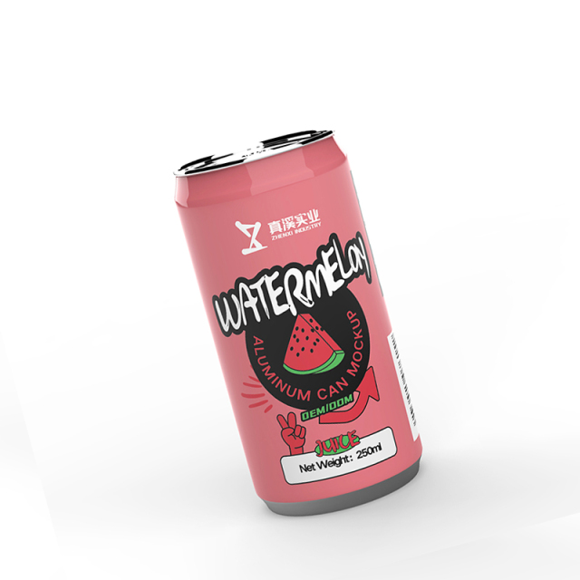 ZhenXi Healthy 100% Fruit Juice Watermelon Flavor 250ML Sleek Can