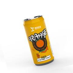 ZhenXi Healthy 100% Fruit Juice Orange Flavor 270ML Sleek Can