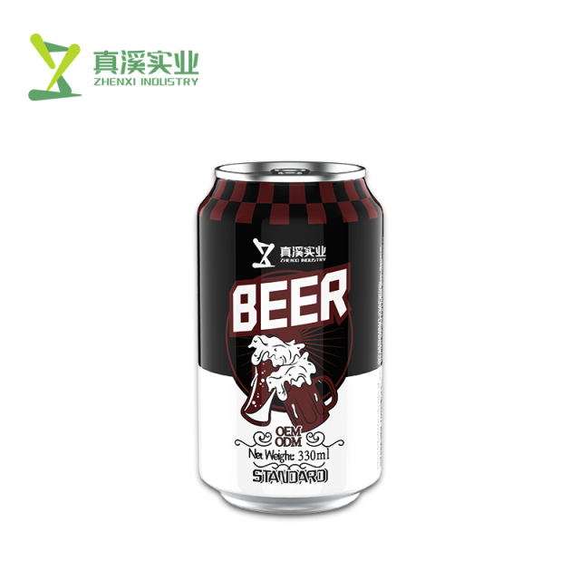 330ml ZhenXi OEM Craft Brewing Beer Standard Can Private Label