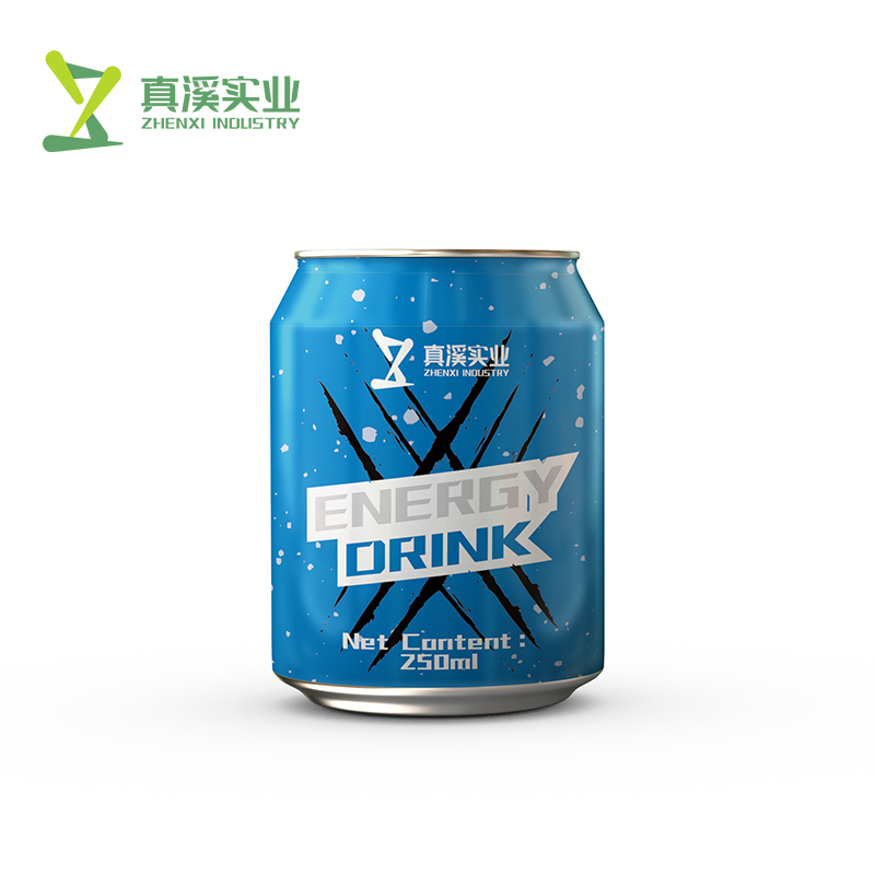 ZhenXi OEM Vitamin C Healthy Energy Drink Blueberry Flavor |Standard Can, 250ml