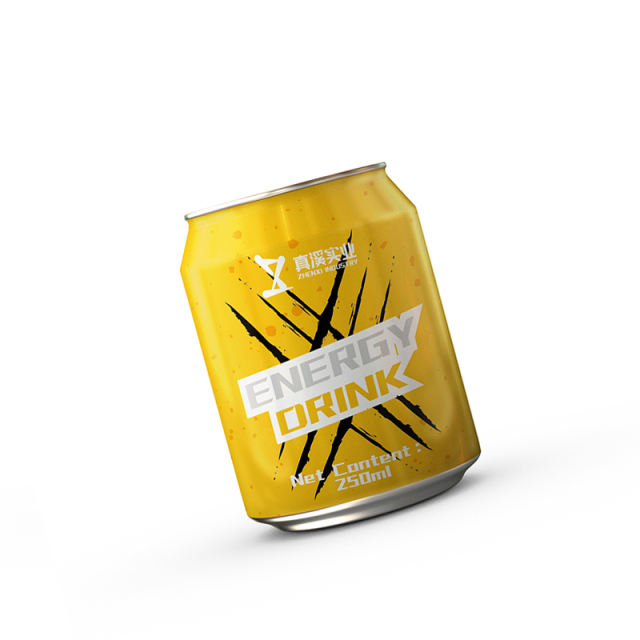 ZhenXi OEM Vitamin C Healthy Energy Drink Lemon Flavor |Standard Can, 250ml