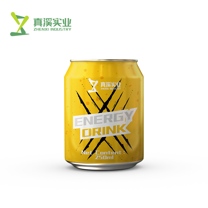 ZhenXi OEM Vitamin C Healthy Energy Drink Lemon Flavor |Standard Can, 250ml