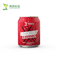 ZhenXi OEM Vitamin C Healthy Energy Drink Strawberry Flavor |Standard Can, 250ml