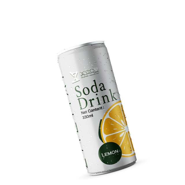 330ml ZhenXi Soda Water Lemon Flavor –Sleek Can