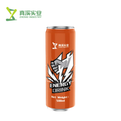 ZhenXi OEM Vitamin C Healthy Energy Drink Orange Flavor |Standard Can, 500ml