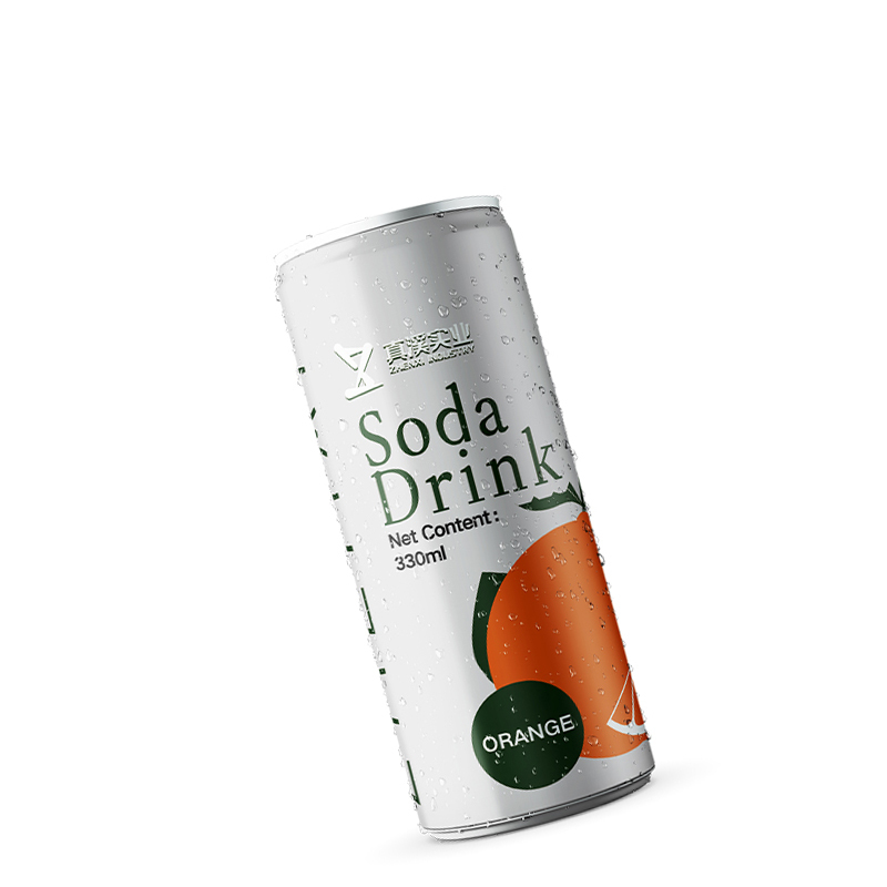 330ml ZhenXi Soda Water Orange Flavor –Sleek Can