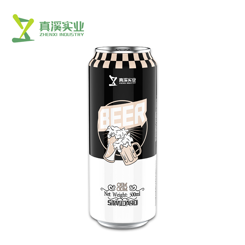 500ml ZhenXi Craft Brewing Alcohol-Free OEM Beer Standard Can Private Label