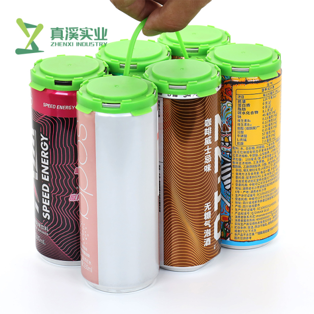 ZhenXi 6-Pack plastic cans carriers for 202 sleek cans