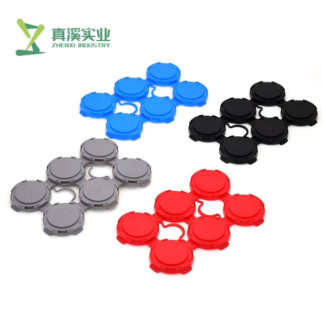 ZhenXi 6-Pack plastic cans carriers for 202 sleek cans