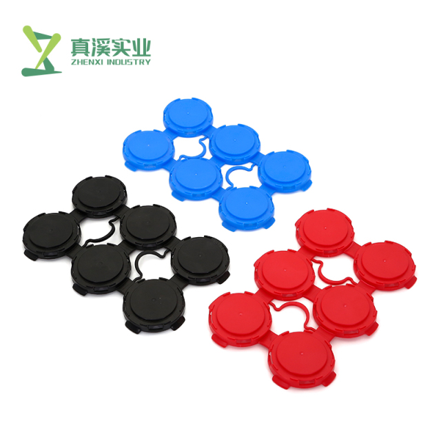 ZhenXi 6-Pack plastic cans carriers for 202 sleek cans