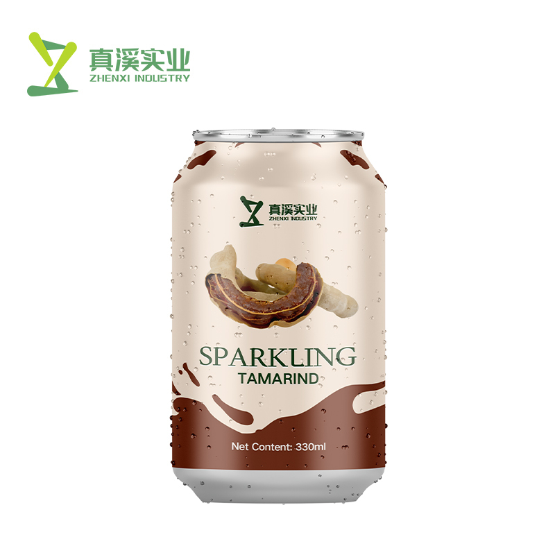 330ml ZhenXi Sparkling Water Tamarind Flavor Private Label | Standard Can
