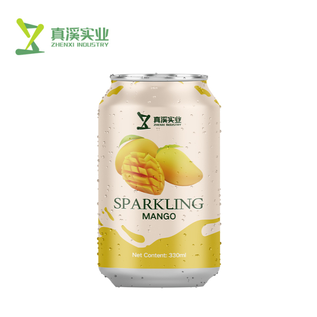 330ml ZhenXi Sparkling Water Passion Fruit Flavor Private Label –Standard Can