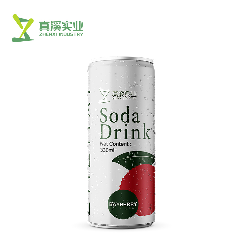 Bayberry Soda Water / 330ml sleek can