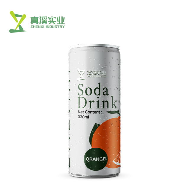 330ml ZhenXi Soda Water With Pineapple Flavor | Sleek Can