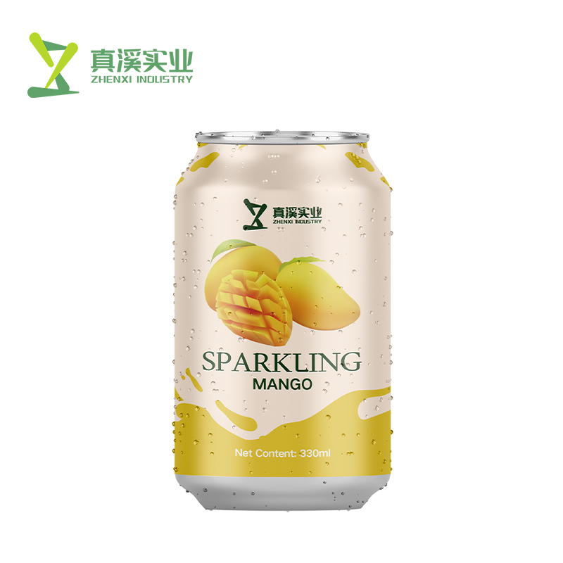 330ml ZhenXi Sparkling Water Fig Flavor Private Label | Standard Can