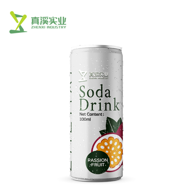 330ml ZhenXi Soda Water With Pineapple Flavor | Sleek Can