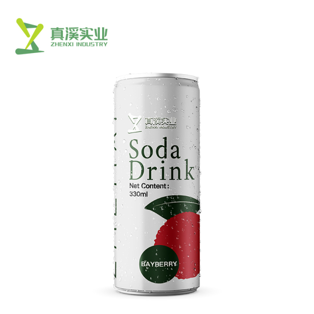 330ml ZhenXi Soda Water With Fig Flavor | Sleek Can