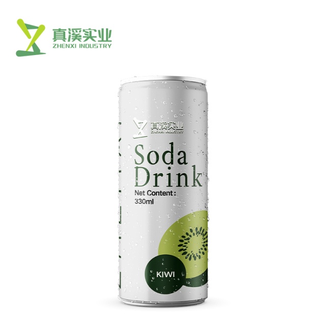 330ml ZhenXi Soda Water With Green Dates Flavor | Sleek Can