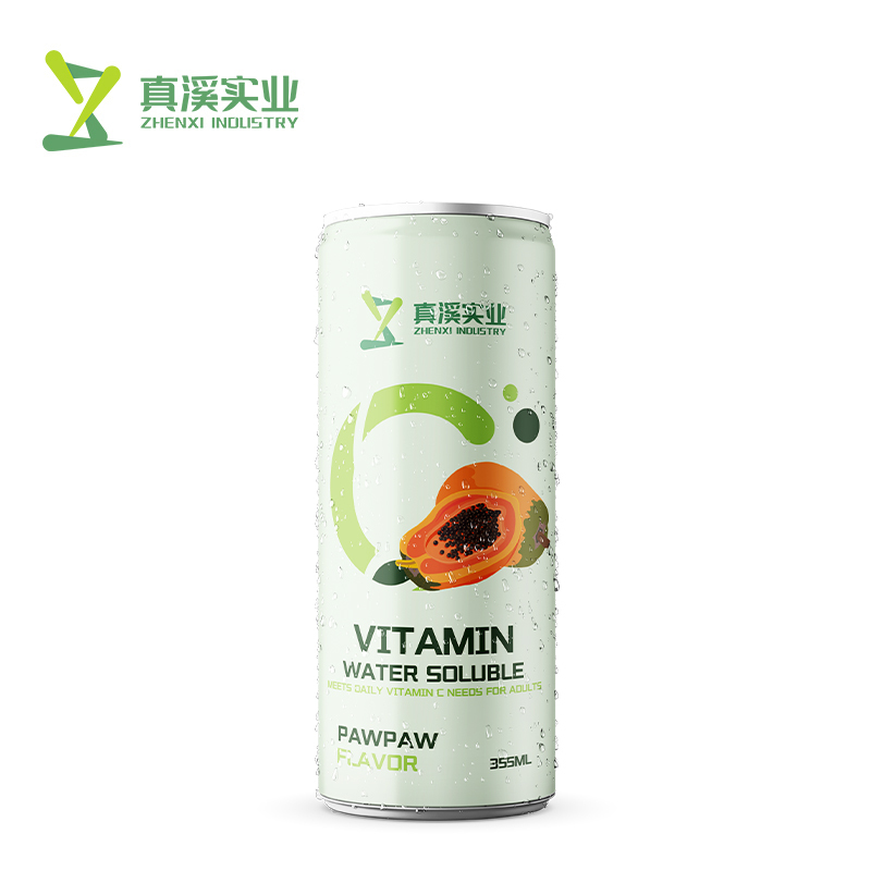 ZhenXi 355ml Water Soluble Vitamin C Drink Pineapple Flavor | Sleek Can