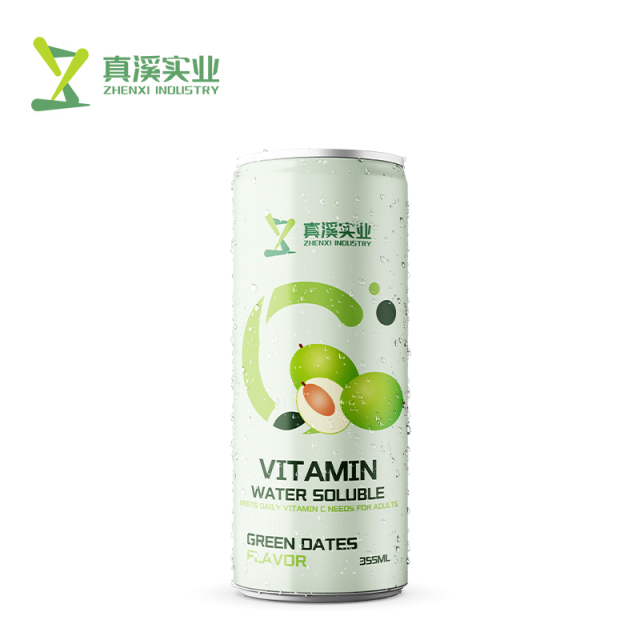 ZhenXi 355ml Water Soluble Vitamin C Drink Pomegranate Flavor | Sleek Can