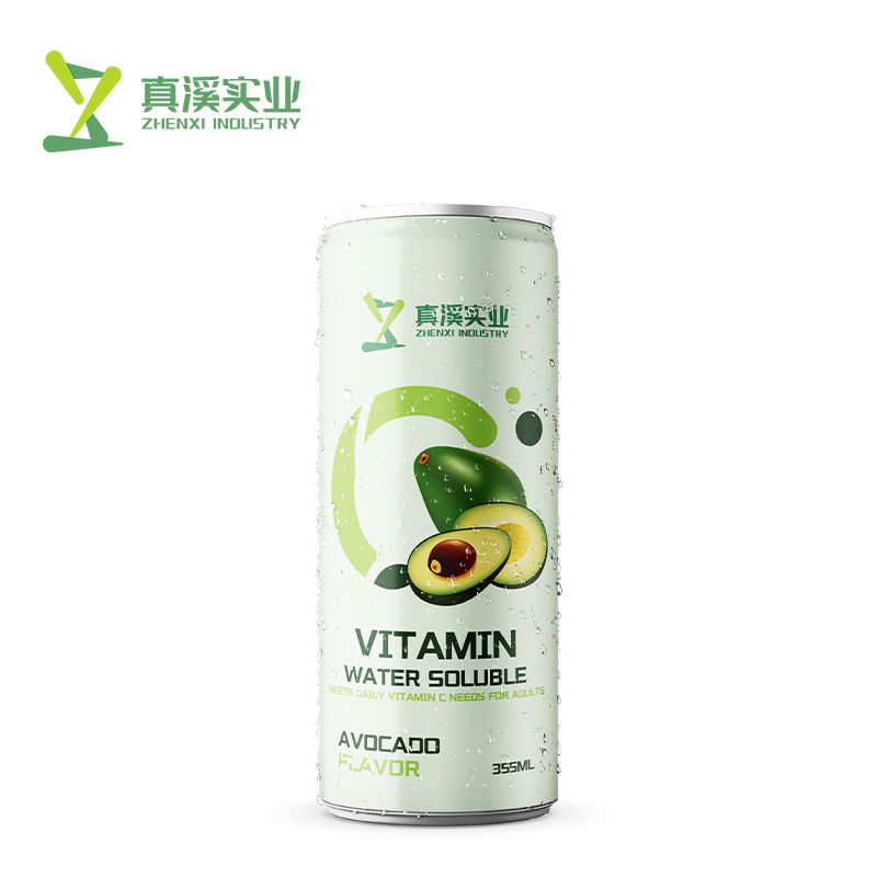ZhenXi 355ml Water Soluble Vitamin C Drink Apricot Flavor | Sleek Can