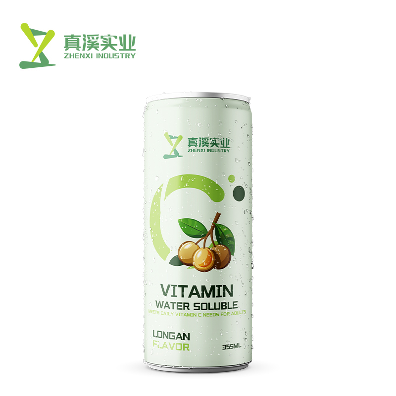 ZhenXi 355ml Water Soluble Vitamin C Drink Persimmon Flavor | Sleek Can