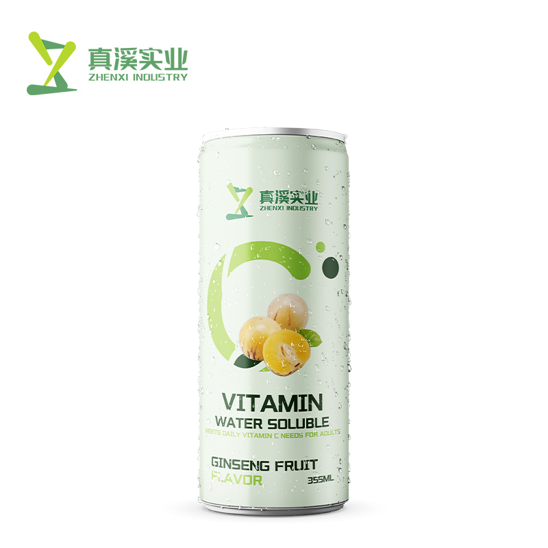 ZhenXi 355ml Water Soluble Vitamin C Energy Drink Plum Flavor | Sleek Can