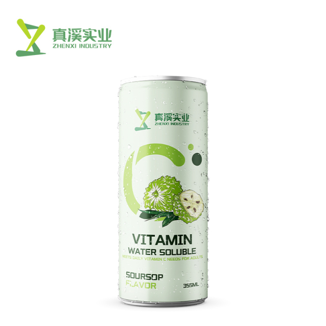 ZhenXi 355ml Water Soluble Vitamin C Drink Soursop Flavor | Sleek Can
