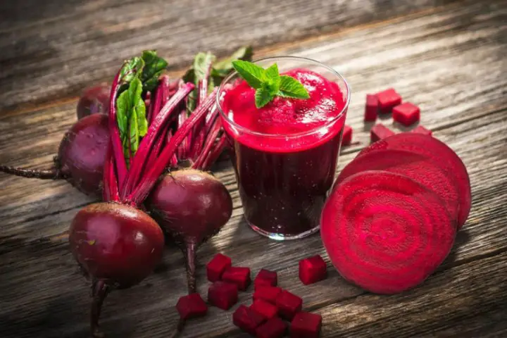 Beet juice