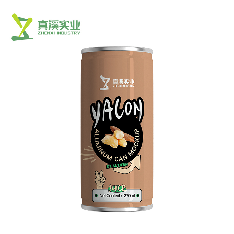 270ML ZhenXi Organic 100% Yacon Juice With Pulp Wholesale | Sleek Can