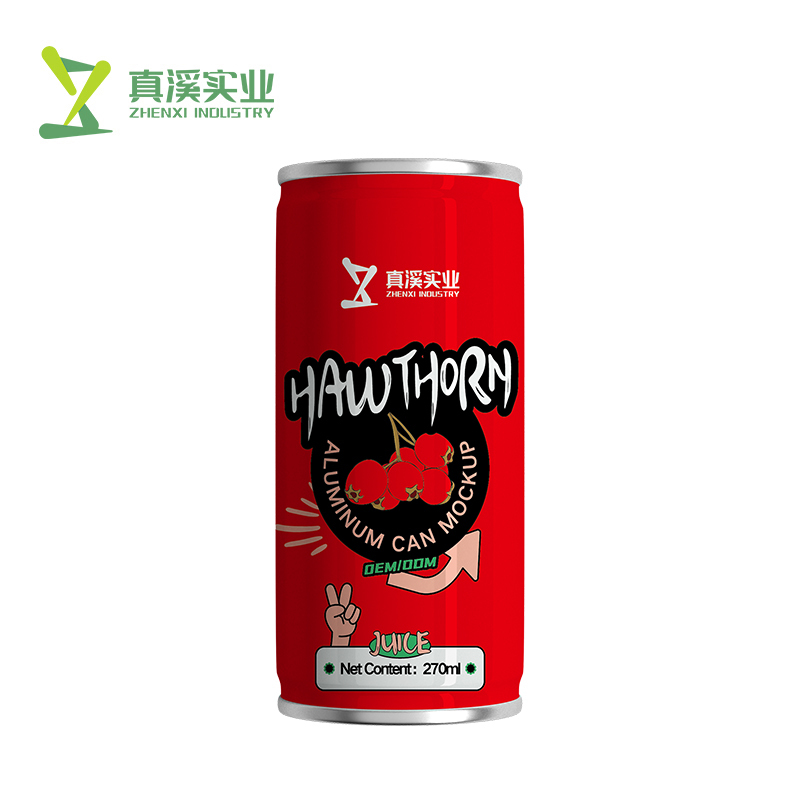 270ML ZhenXi Organic 100% Sea Buckthorn Fruit Juice With Pulp Wholesale | Sleek Can