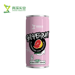270ML ZhenXi Organic 100% Grapefruit Juice With Pulp Wholesale | Sleek Can