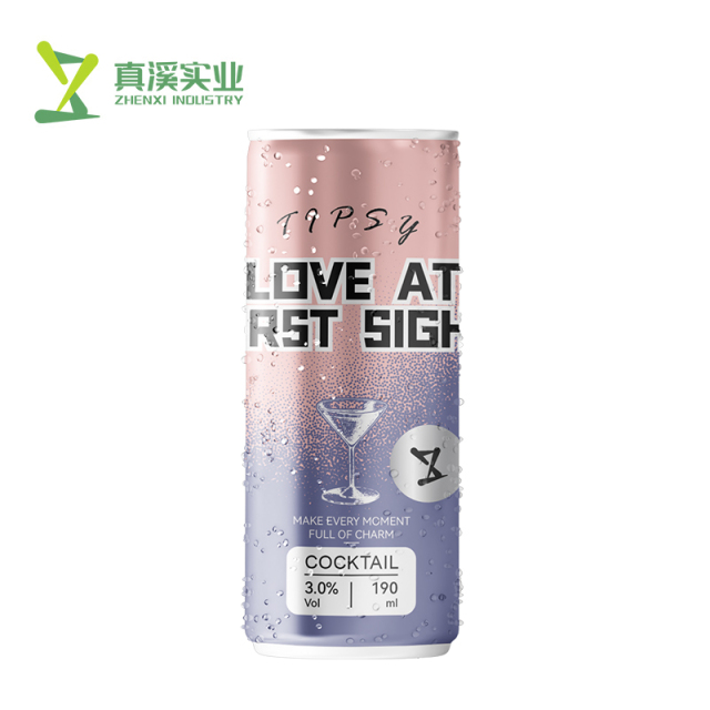 ZhenXi 190ml Love At First Sight Canned Cocktails Contains Vodka Base