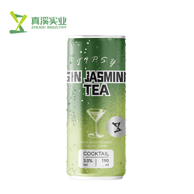 ZhenXi 190ml Gin Jasmine Tea Canned Cocktails Contains Gin Base